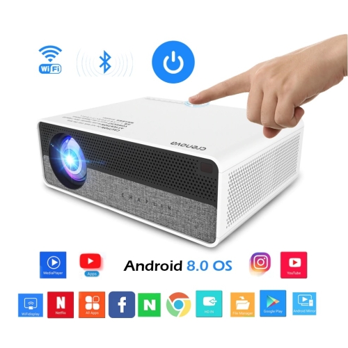 FHD 4K LED PROJEKTOR CRENOVO WIFI ANDROID 8.0